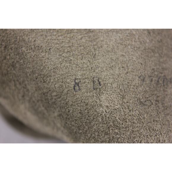 Frye Veronica Slouch Boots Sage Green Womens 8 Knee High Moto Buckle Y2K - Picture 11 of 12